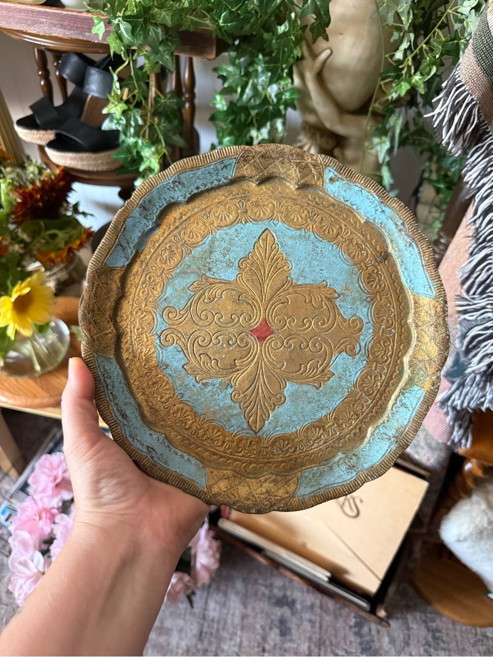 Italian Florentine Plate